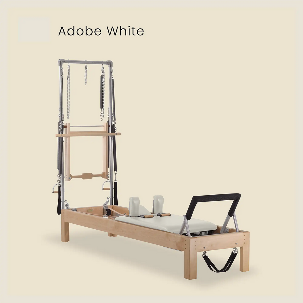 Gratz Instant Cadillac Conversion wood half insert in Adobe White upholstery.