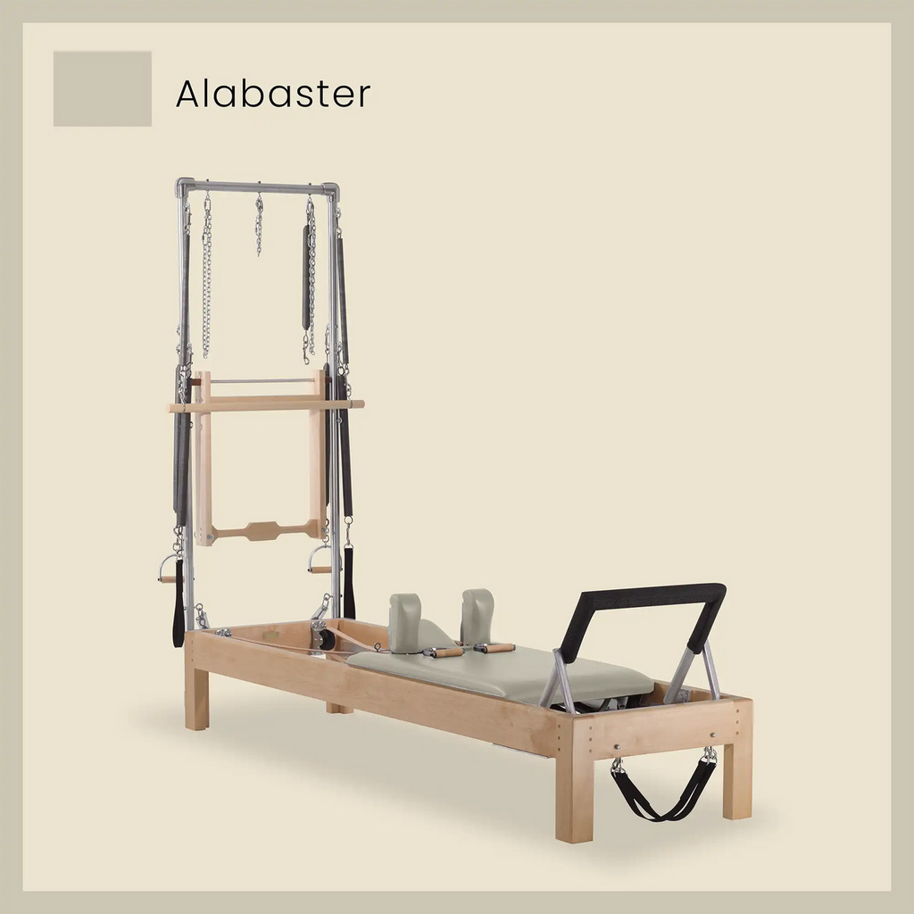 Gratz Instant Cadillac Conversion wood half insert in Alabaster upholstery.