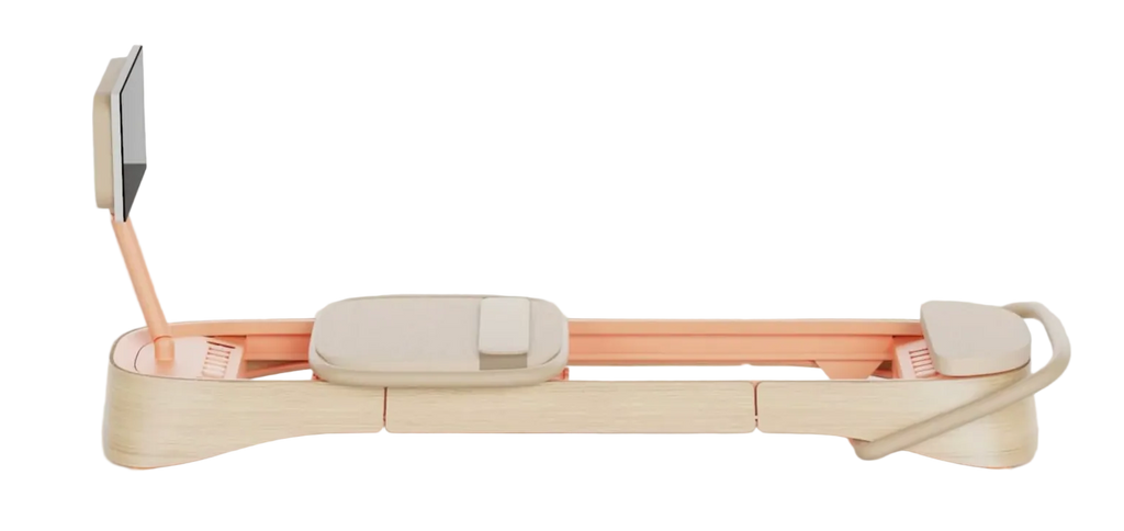 Pilates equipment brand logo, Frame Reformers.