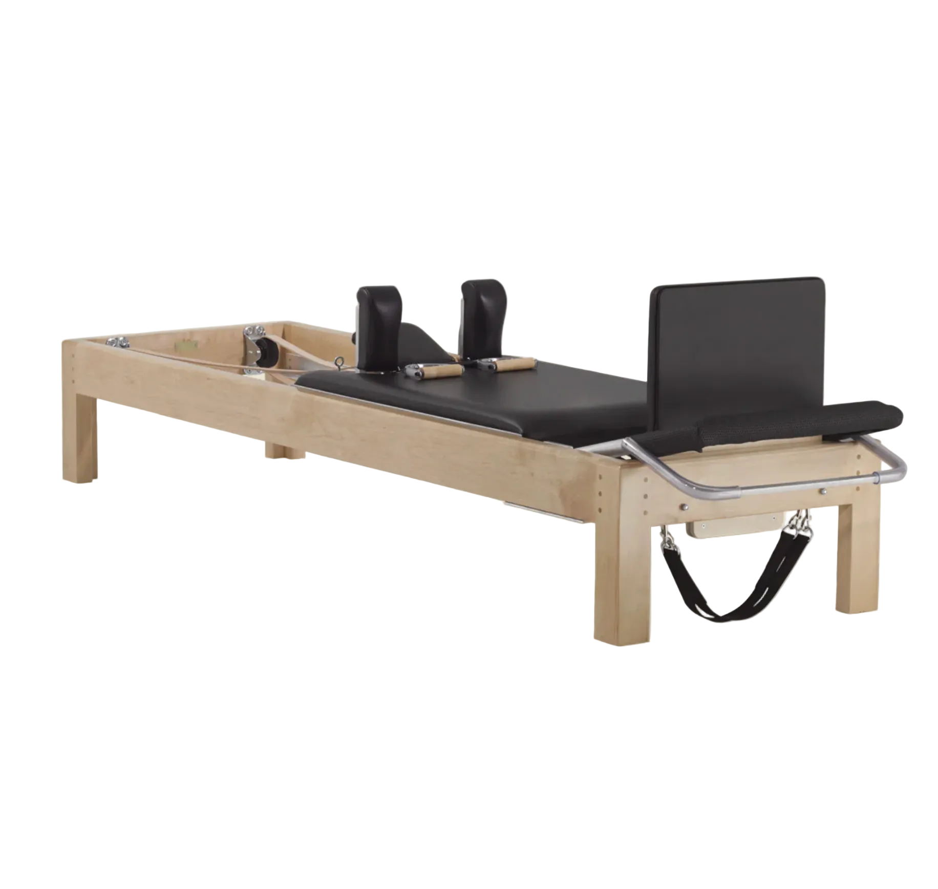 Heritage Wood Pilates Reformer, classic design for luxury home studios in MN.